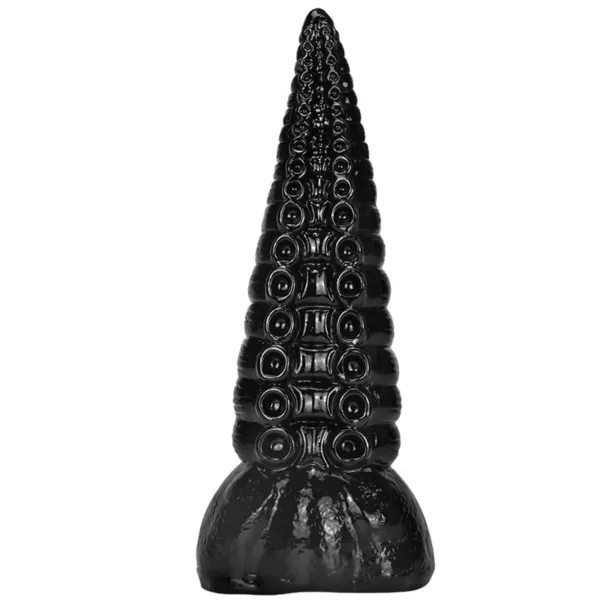 8 Inch Black Octopus Tentacle PVC Dildo